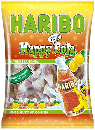 30 x BUSTE FRESH COLA HARIBO 100gr