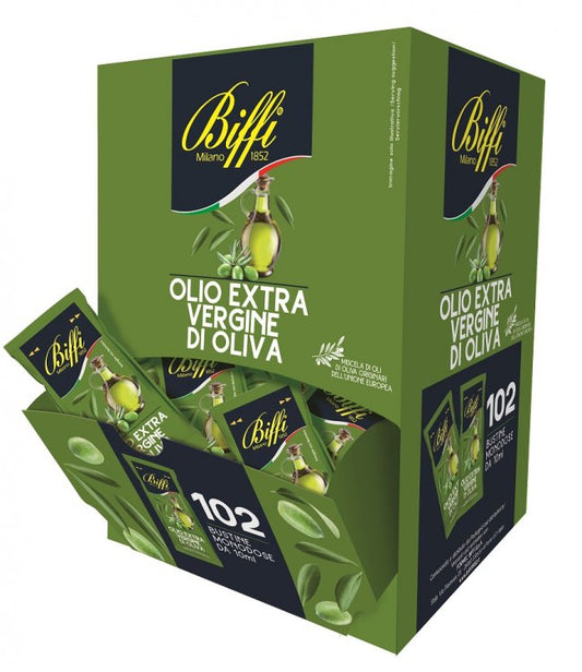 102 x BUSTINE OLIO EXTRA VERGINE BIFFI 10ml