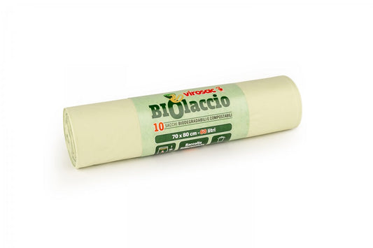 SACCO ORGANICO BIO 70X80 PZ10 LT.60