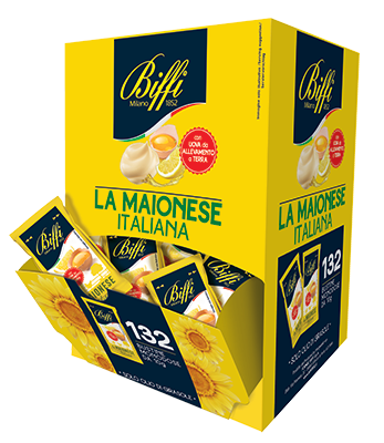 132 x BUSTINE MAIONESE BIFFI 10gr
