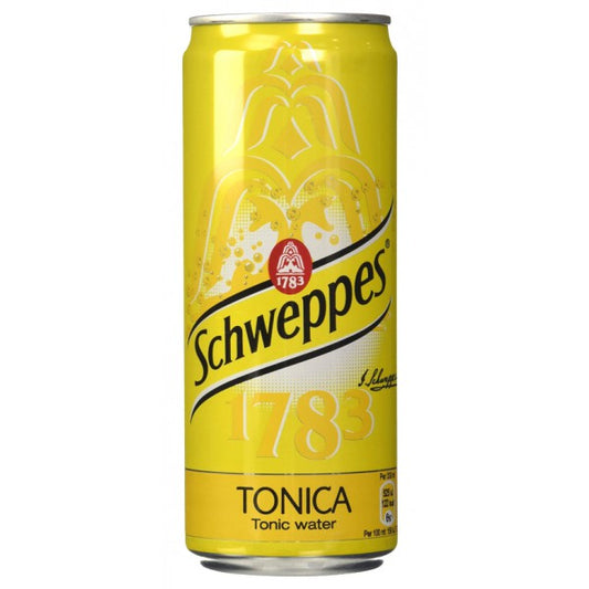 24 x SCHWEPPES TONICA LATTINA 33cl