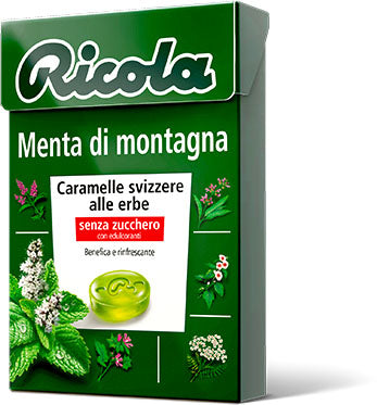 20 x RICOLA ASTUCCIO MENTA MONTAGNA