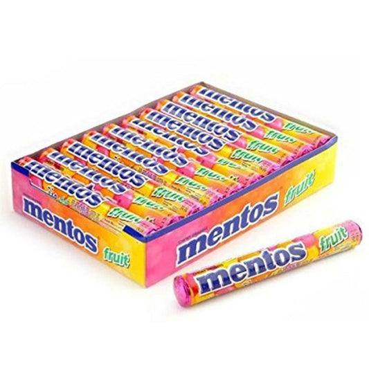 20 x STICK MENTOS FRUTTA