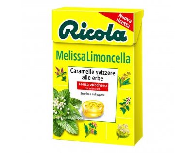 20 x CARAMELLE RICOLA MELISSA LIMONCELLO 50gr