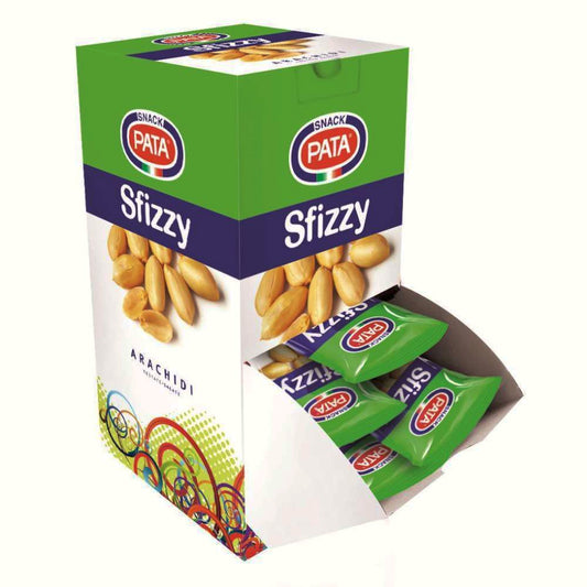 ESPOSITORE 30 BUSTINE ARACHIDI SFIZZY SNACK PATA 30 gr