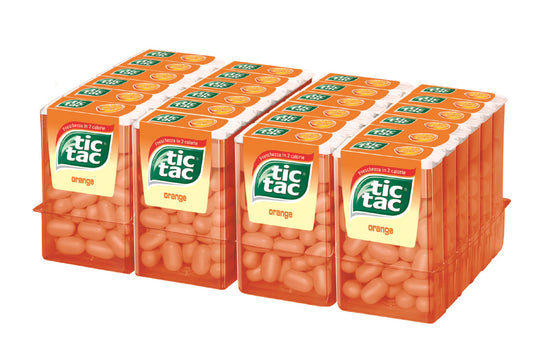 24 x TIC TAC ARANCIA 18gr