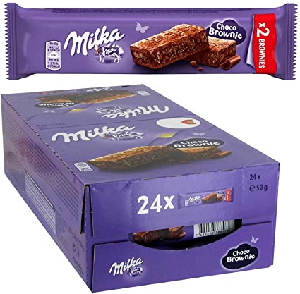 24 x MILKA SOFT CAKE BROWNIE 50gr