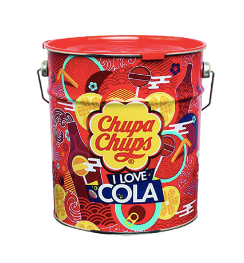 1 x CHUPA CHUPS COLA LATTA 150 pz