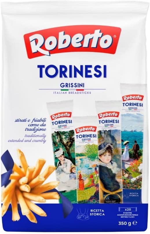 10 x GRISSINI RISTORANTE TORINESI ROBERTO 350gr