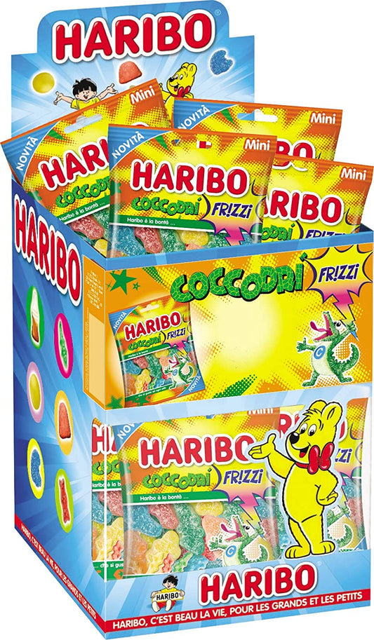 MINI HARIBO COCCODRI FRIZZI GR. 40 PZ.30