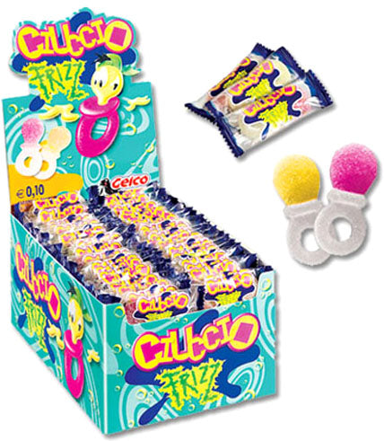 150 x FRUITTELLA CIUCCIO FRUTTA FRIZZ