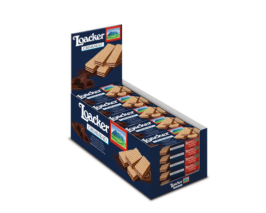 25 x LOACKER WAFER CREMKAKAO 45gr