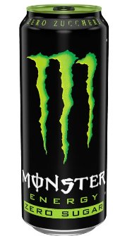 24 x MONSTER ML.500 ZERO S/Z GREEN