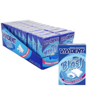20 x ASTUCCI VIVIDENT BLAST FRESH BLUE
