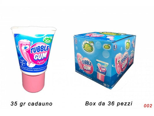TUBETTO BUBBLE FRAGOLA G35X36PZ RS