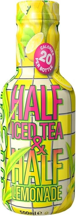 6 x HALF ICETEA&HALF LEMONADE ARIZONA 20 CALORIE ML500
