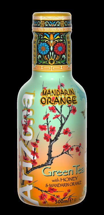 6 x GREEN TEA C/MANDARINO ML500 ARIZONA
