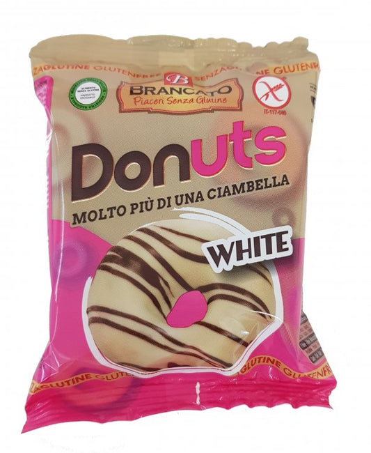 1 x BRANCATO DONUTS WHITE S/GLU 55 gr 8 Pz