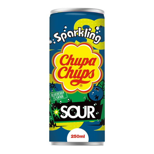 24 x CHUPACHUPS SOUR BLUBERRY ML250