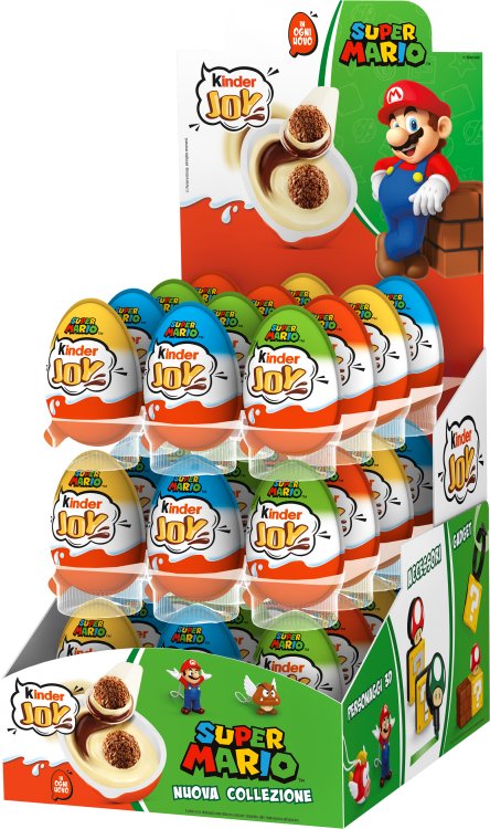 1 x KINDER JOY SUPER MARIO 36 pz