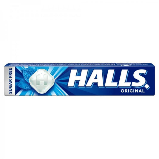 20 x STICK CARAMELLE HALLS COOLWAVE S/ZUC. 32gr