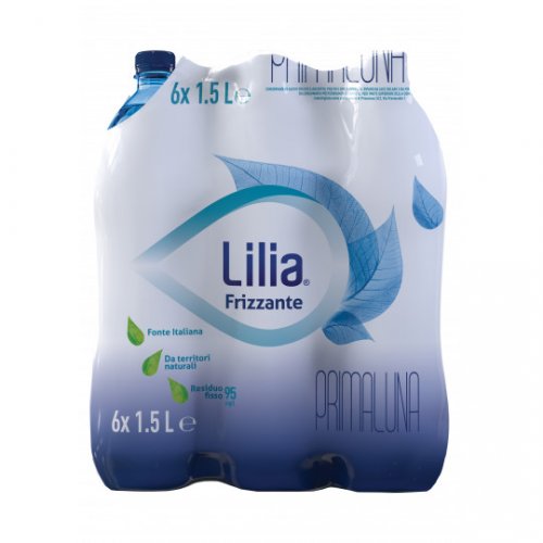 6 x ACQUA LILIA LT.1, 5 FRIZZANTE PRIMALUNA