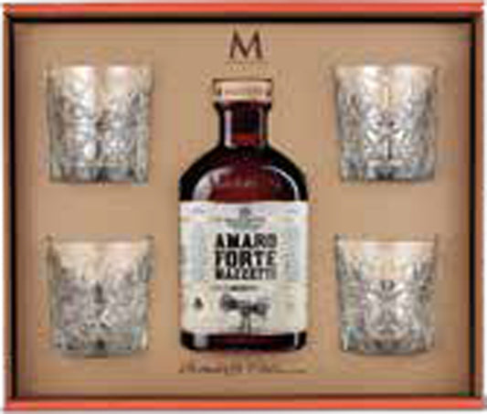 1 x AMARO FORTE CL70 COFANETTO 4TUMBLER