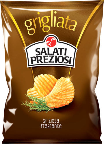 21 x SALATI PREZIOSI PATATINA GRIGLIATA 40 gr