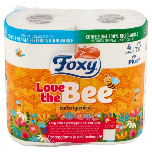 FOXY 176 IGIENICA 4 ROTOLI LOVE BEE