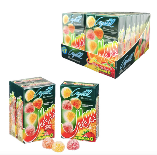 16 x CARAMELLE MOROSITAS CRYSTAL VITAMINA C