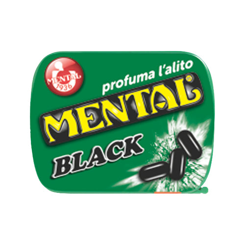 24 x CARAMELLE MENTAL FASSI CLASSIC BLACK