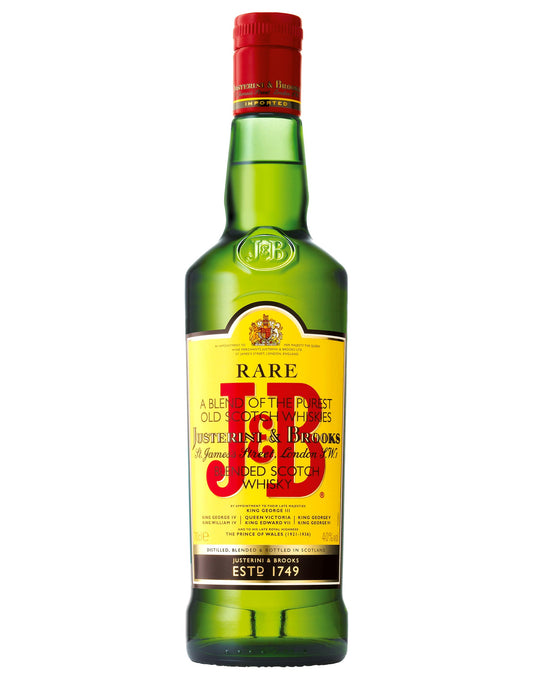 J&B RARE BLENDED SCOTCH WHISKY 70cl