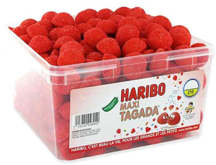 200 x CARAMELLE MAXI TAGADA HARIBO