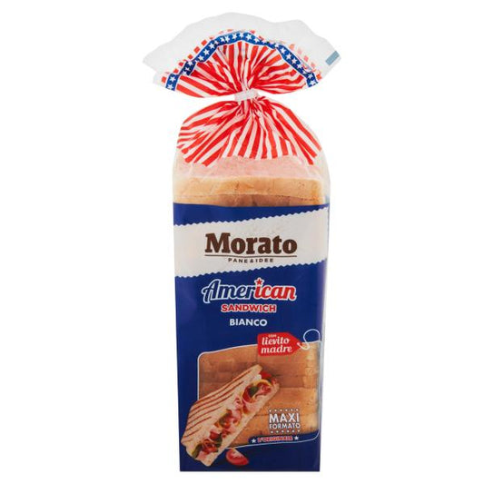 5 x PANE MORATO AMERICAN SANDWICH BIANCO 825Gr