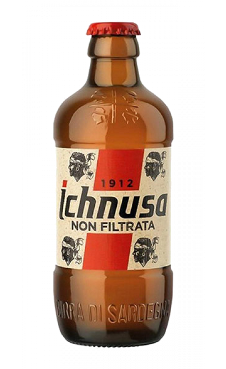 24 x BIRRA ICHNUSA NON FILTRATA BOTTIGLIA VAP 33cl