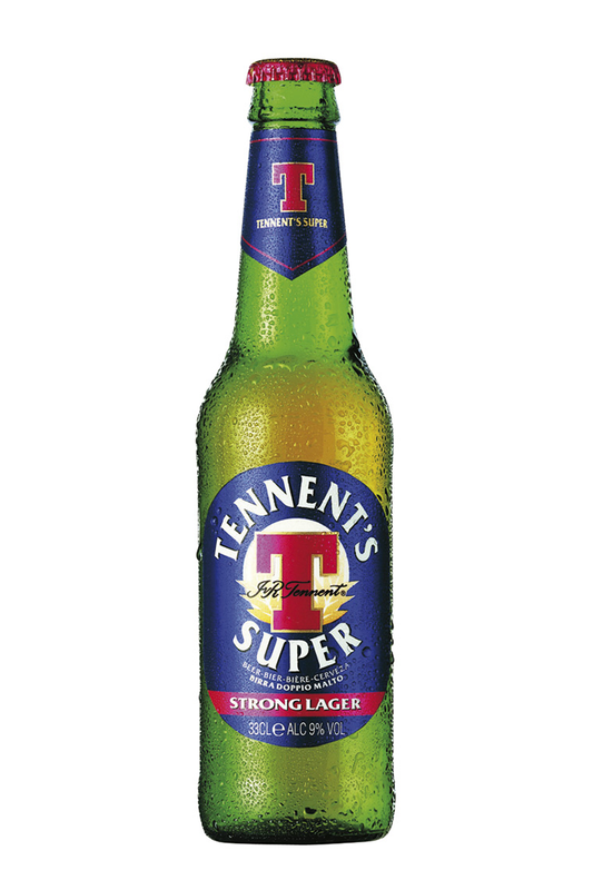 24 x BIRRA TENNENT'S SUPER BOTTIGLIA VAP 33cl