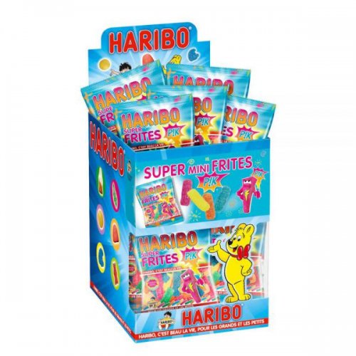 30 x CARAMELLE FRITES MINI HARIBO 40gr