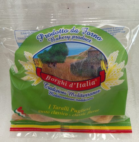 TARALLI OLIO MONO G.40 BORGHI D'ITA