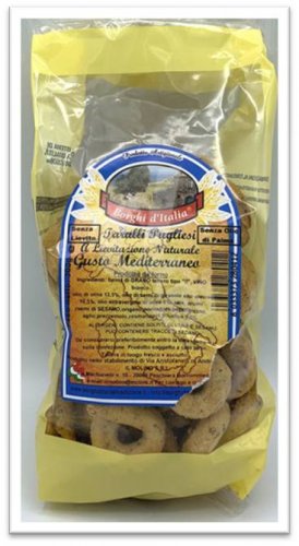 25 x BORGHI D'ITALIA TARALLI MEDITERRANEO G.200