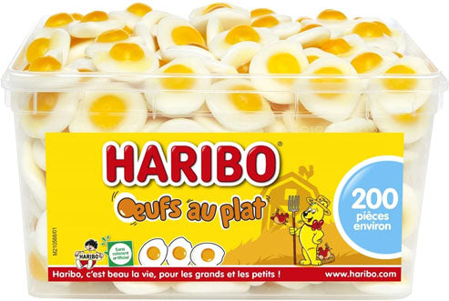 200 x CARAMELLE UOVA HARIBO