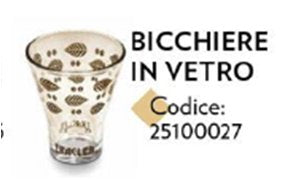 TAZZA VETRO SMALL 6PZ ERACLEA