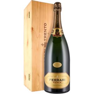 SPUMANTE METODO CLASSICO FERRARI PERLE MILLESIMATO TRENTO DOC ASTUCCIATO 1,5L MAGNUM