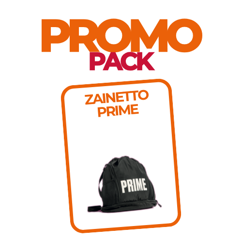 PROMO PACK PRIME + ZAINETTO OMAGGIO