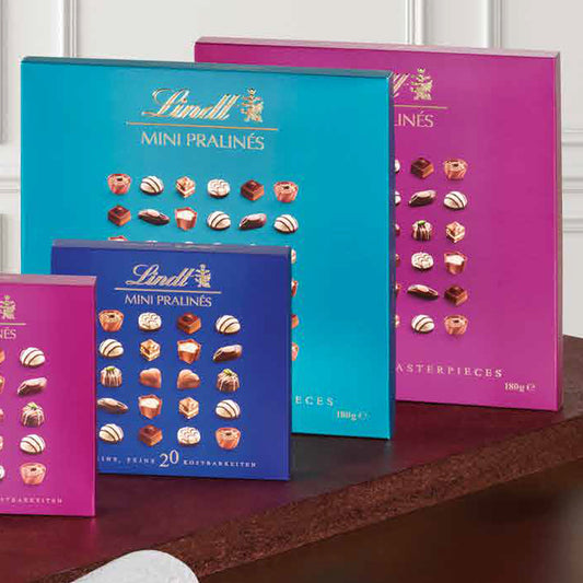LINDT 16, 50 PRALINE MINI G180