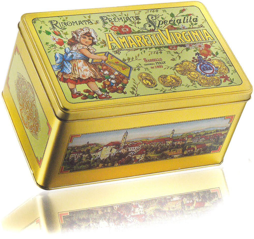 1 x VIRGINIA 17 50 AMARETTI LATTA G220