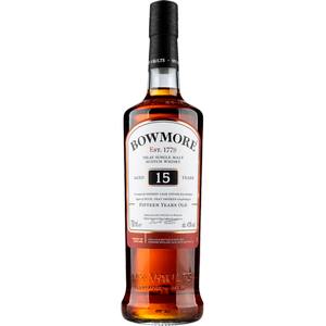 WHISKY BOWMORE SINGLE MALT 15 Y.O. 43° 70 CL