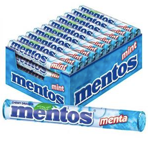 40 x STICK MENTOS MINT