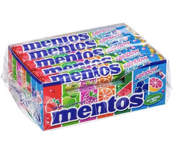 20 x STICK MENTOS RAINBOW