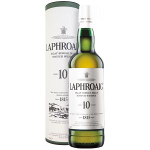 WHISKY LAPHROAIG SINGLE MALT 10 Y.O. 40° AST 70 CL