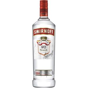 VODKA SMIRNOFF RED 37,5° 1 L